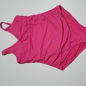 JNY Pink One-Piece Swimsuit